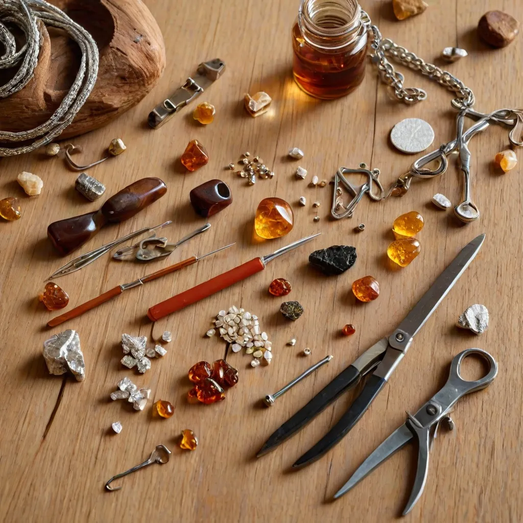 Biżuteria z bursztynem - jak ją wykonać samodzielnie?