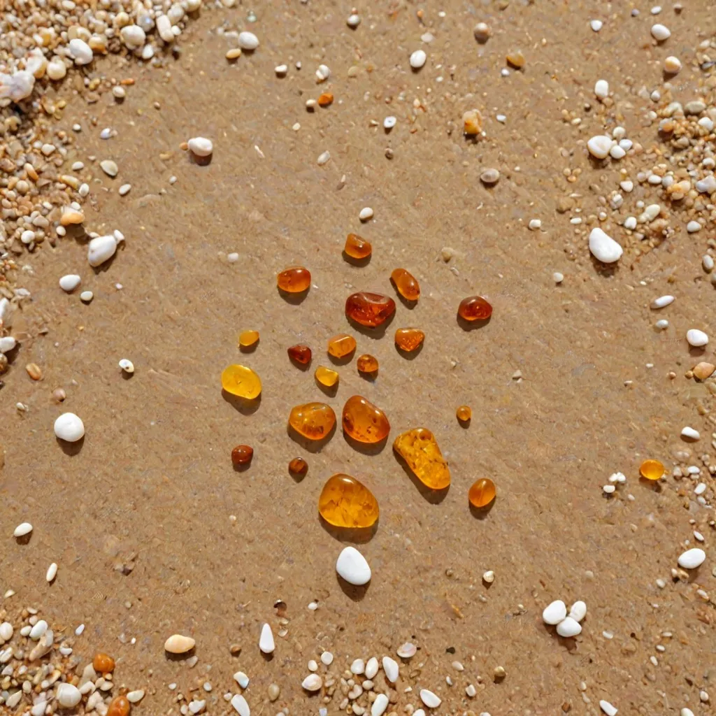 Jak wygląda bursztyn znaleziony na plaży?