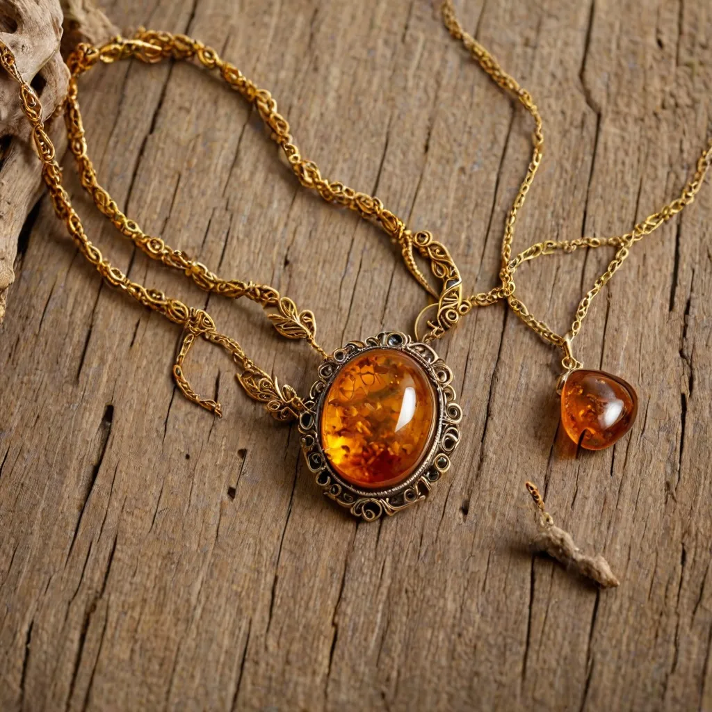 Ile kosztuje bursztyn w biżuterii?