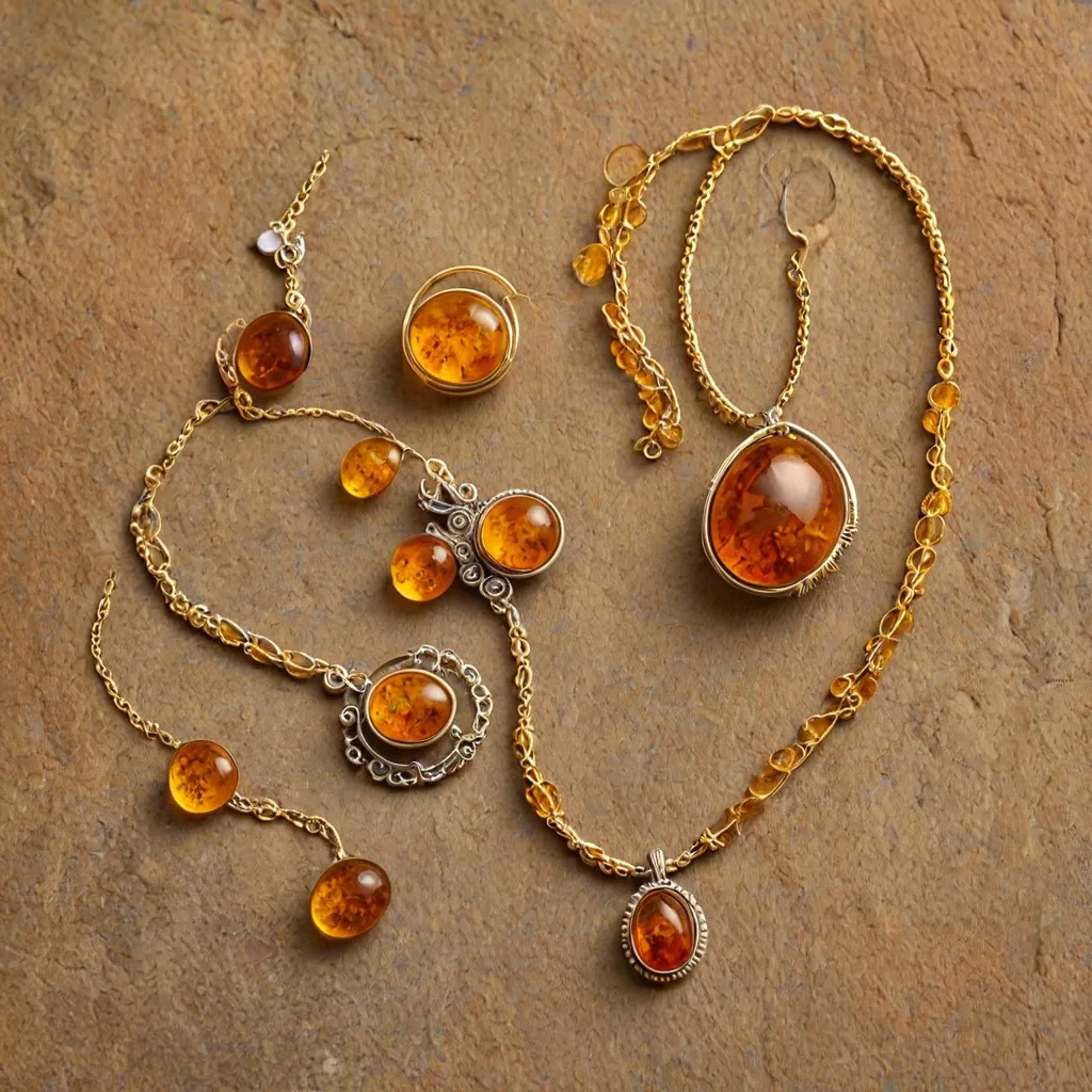 Co symbolizuje biżuteria z bursztynu?