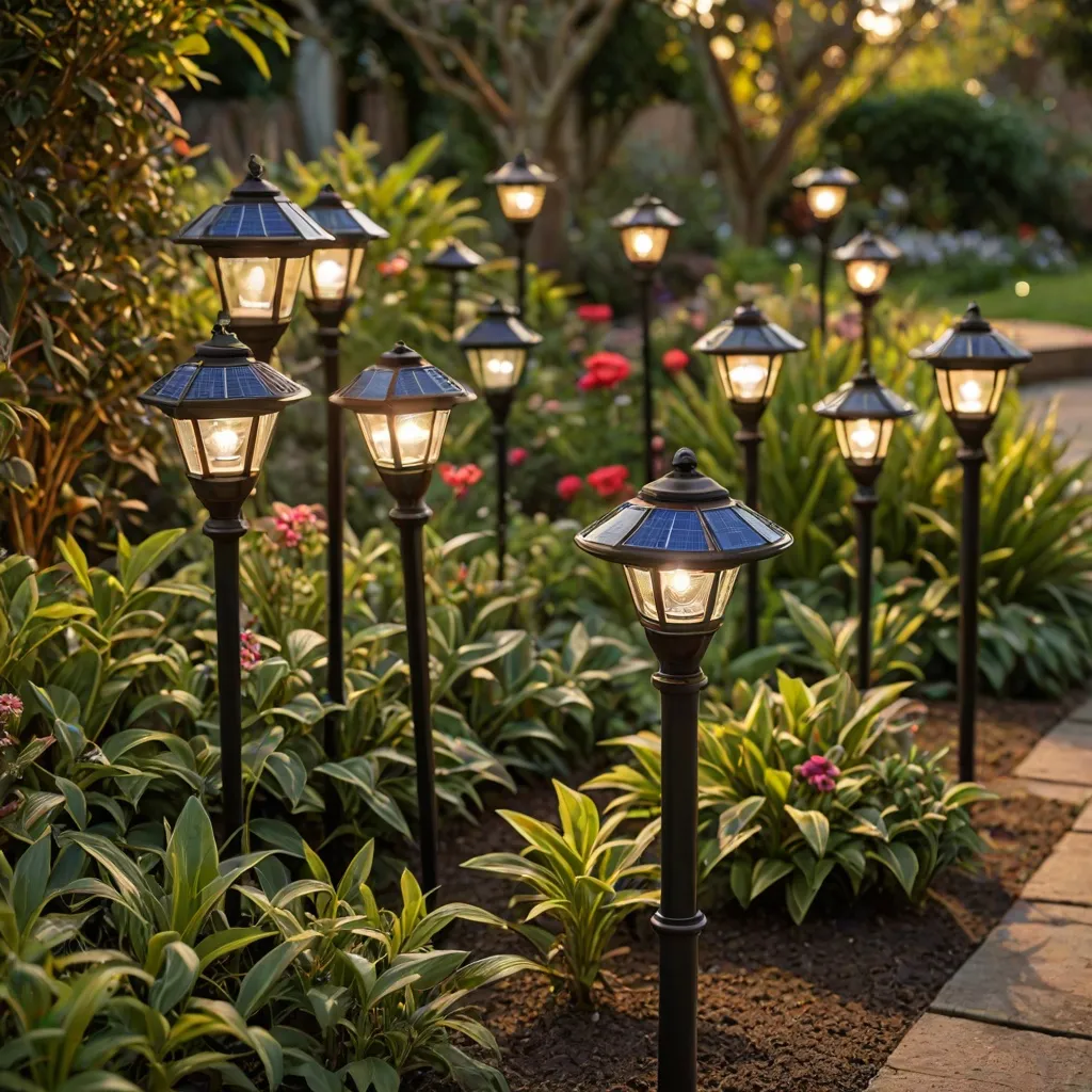 Jakie lampy solarne wybrać na działkę?