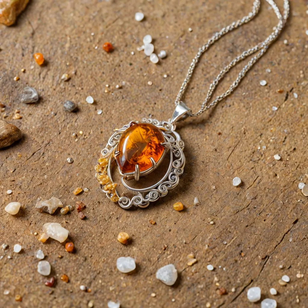 Jak wyczyścić bursztyn w biżuterii?