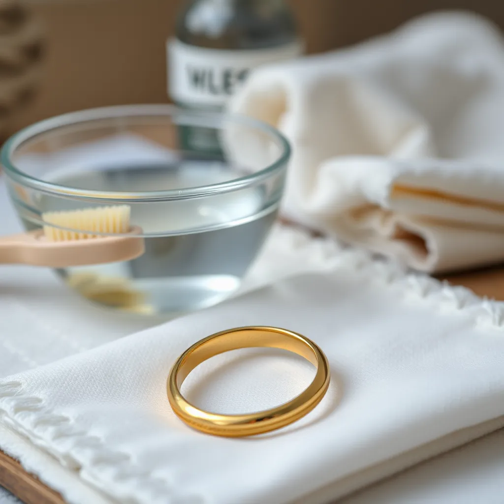 Jak czyścić biżuterię ze złota?